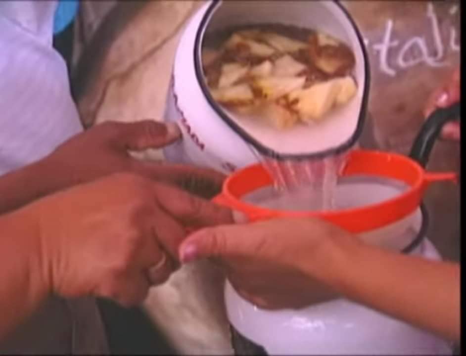 Preparación de la chicha tradicional de Pica